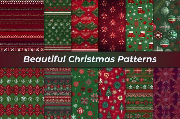 Beautiful Christmas Patterns: A Creative Resource for Design Enthusiasts