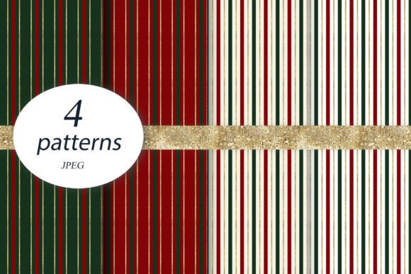 Christmas Red-green Patterns: A Versatile Design Asset for Creative Projects
