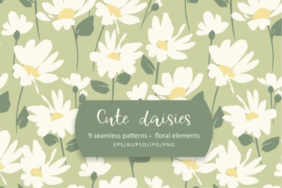 Cute Daisies Patterns: A Delightful Resource for Creative Projects