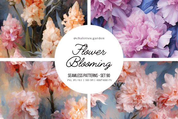Hyacinths Flowers Blooming 3D Patterns: A Versatile Resource for Creative Projects