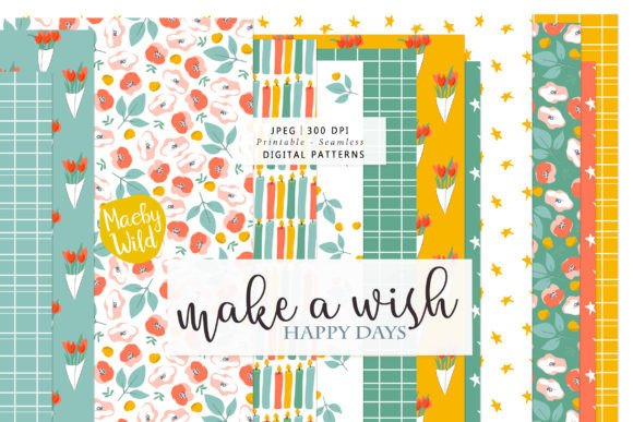 Make A Wish Birthday Patterns: A Creative Resource for Celebrations and Projects